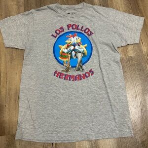 Gray Los Pollos Hermanos Short Sleeve Tee